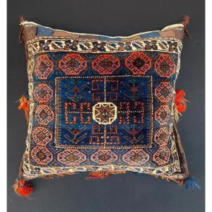 XXl Cushion. Khorjin / Persia. Circa 1900. 80 X 70 Cm