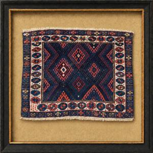 Khorjin / Face de sacoche. Qashqai. Perse. Circa 1900. 100 x 80 cm