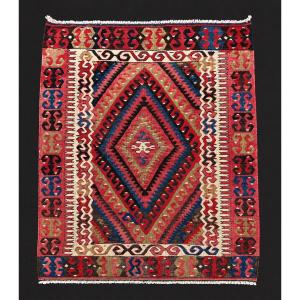 Kilim Fethiye - Anatolie. Circa 1930. 113 x 91 cm
