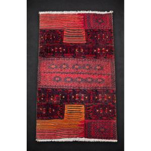 Double sacoche de dromadaire. Bathiyari. Perse. Circa 1900. 185 x 110 cm
