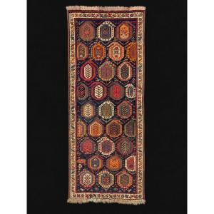 Tapis SHIRVAN - Caucase. Motif Boteh. Circa 1900. 225 x 85 cm