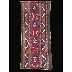Maffrash Panel From Karabakh, Armenia. Circa 1850. 110 X 48 Cm. Rug