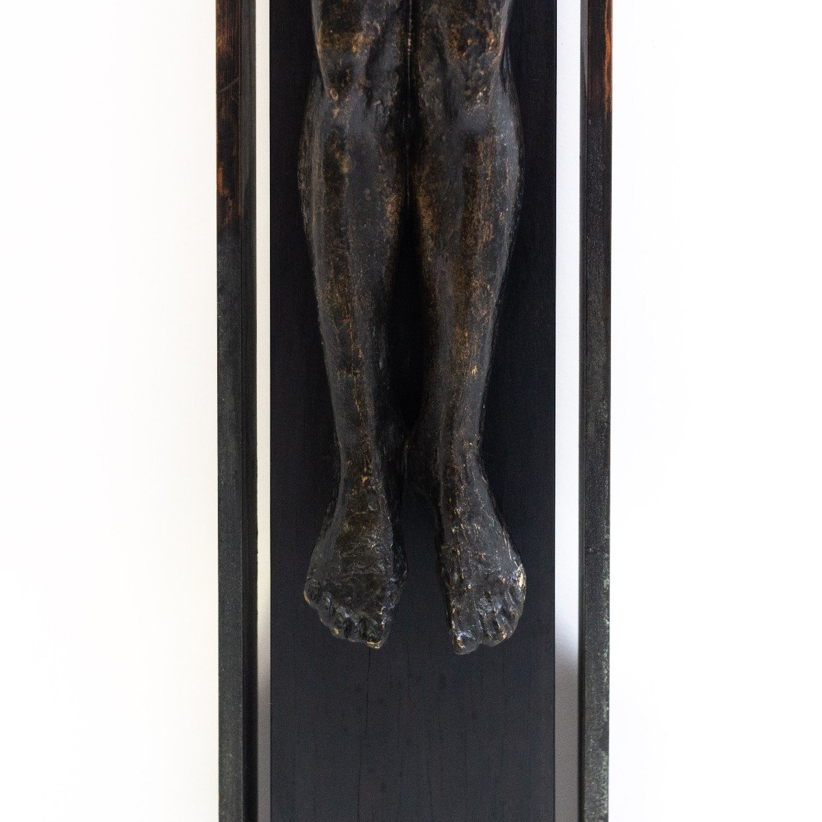 Giacomo Manzù, Large Bronze Sculpture, "crucifix," 1951-photo-3