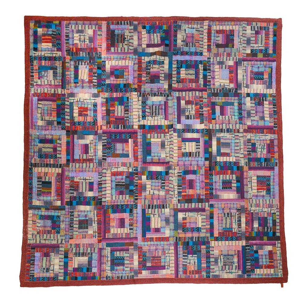 Large Saporiti Rug/ Tapestry For Ottavio Missoni, 1980s-photo-1