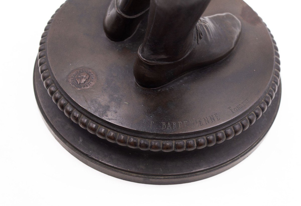 Paul Dubois, “florentine Singer,” 1865, Bronze-photo-4