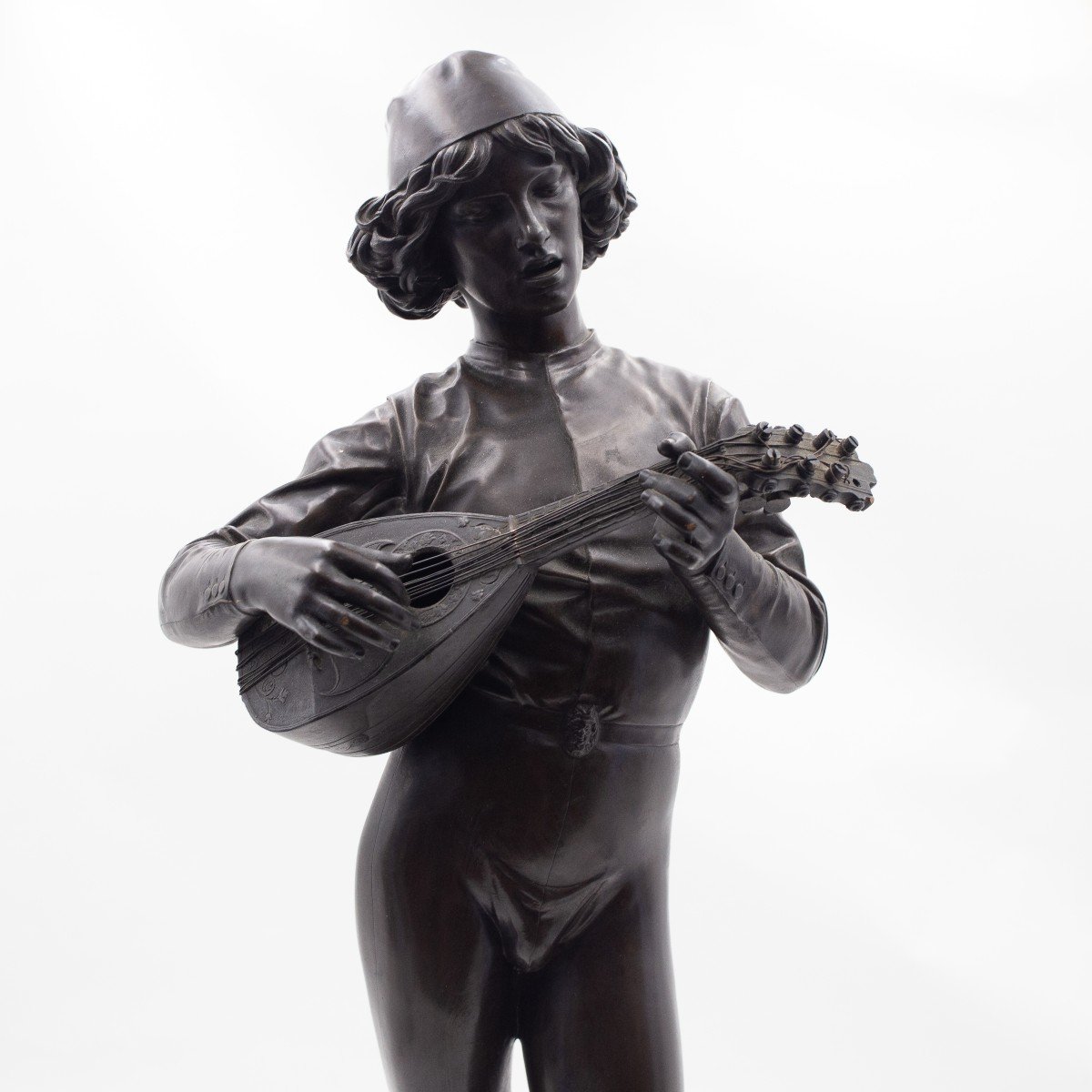 Paul Dubois, “florentine Singer,” 1865, Bronze-photo-1
