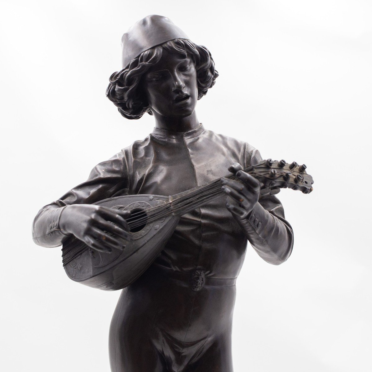 Paul Dubois, “florentine Singer,” 1865, Bronze-photo-2