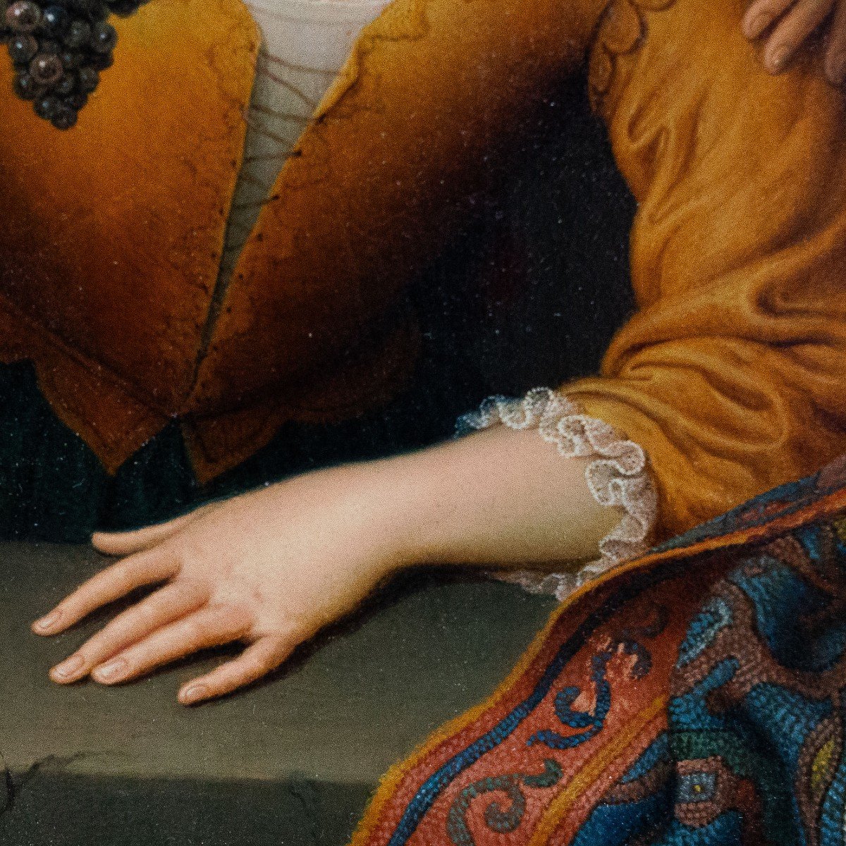 Gérard Wigmana, “the Courtship,” Oil On Panel, Signed, 1740-photo-4