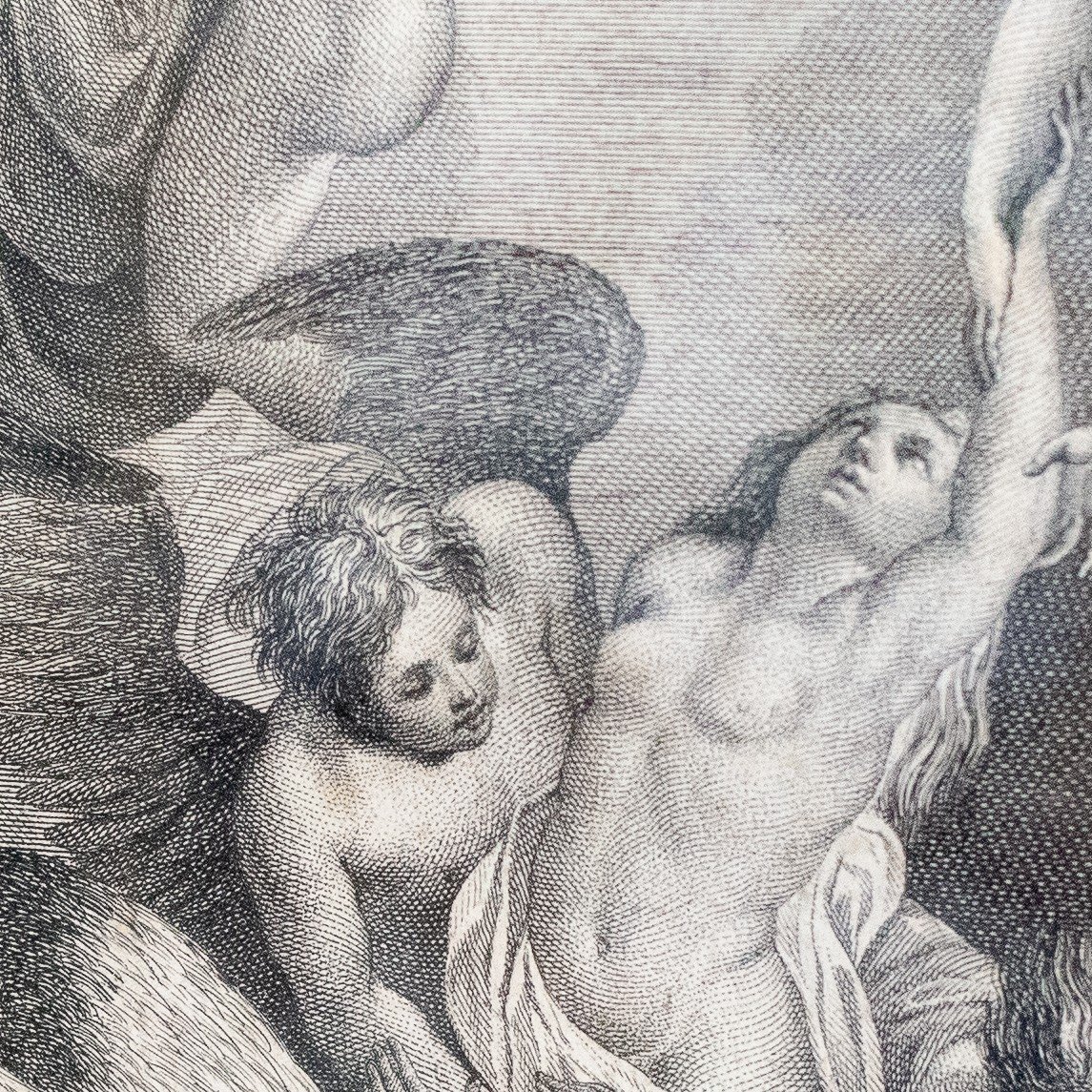 « Giudizio Universale » de Rubens, Gravure Rosaspina Francesco, Epoque Fin du 18e siècle Début -photo-7