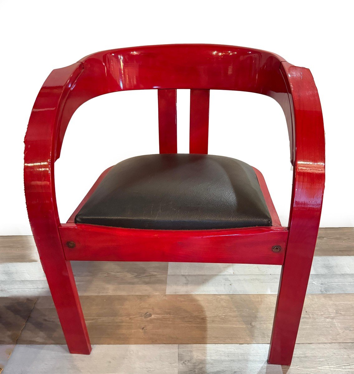 Giovanni Battista Bassi X Poltronova, Set 4 Armchairs “elisa,” 1960-photo-4