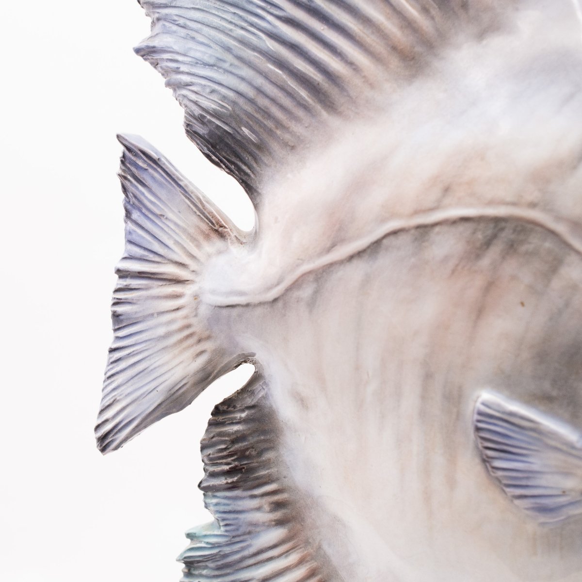 Manifattura Cacciapuoti, « Poissons tropicaux », signé, années 1930-photo-4