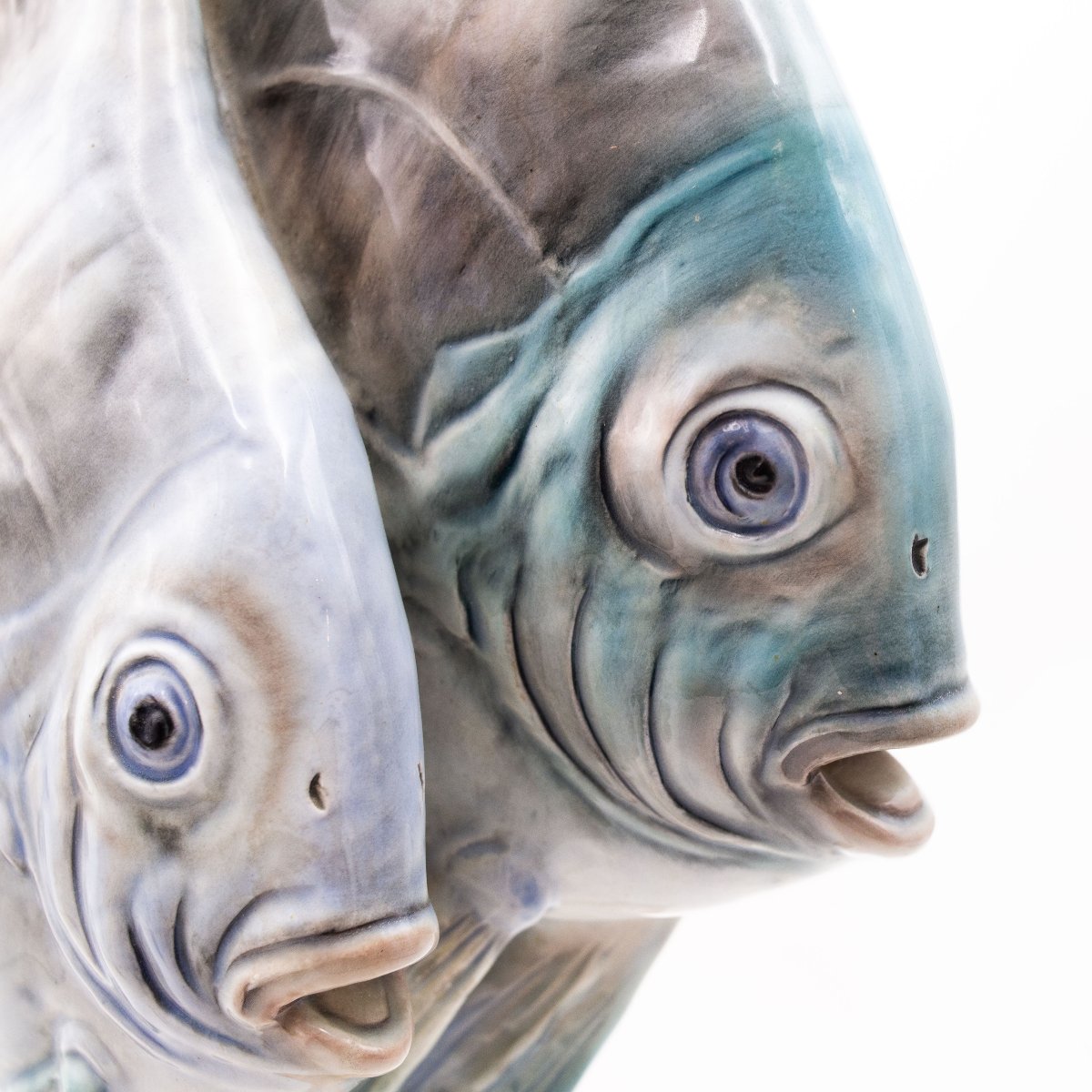 Manifattura Cacciapuoti, « Poissons tropicaux », signé, années 1930-photo-5