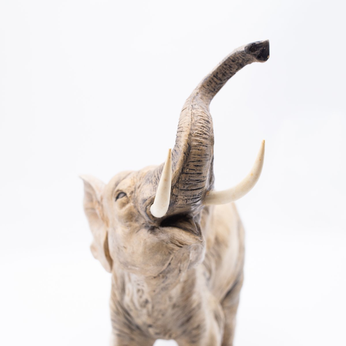Cacciapuoti, “elephant,” Terracotta Sculpture, Signed, 1940s-photo-7