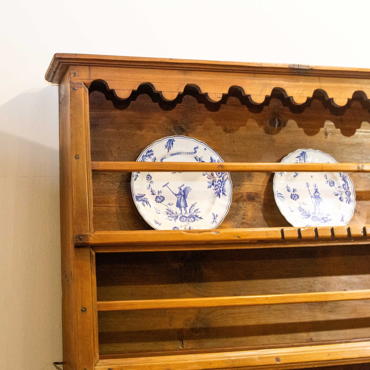 Coffret à couverts en pin, original et patiné, époque 18e siècle-photo-3