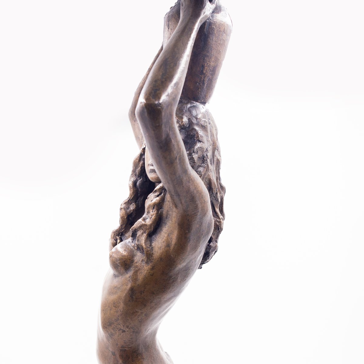 Giuseppe Siccardi, « Oriental Water Bearer », bronze, XXe siècle-photo-6