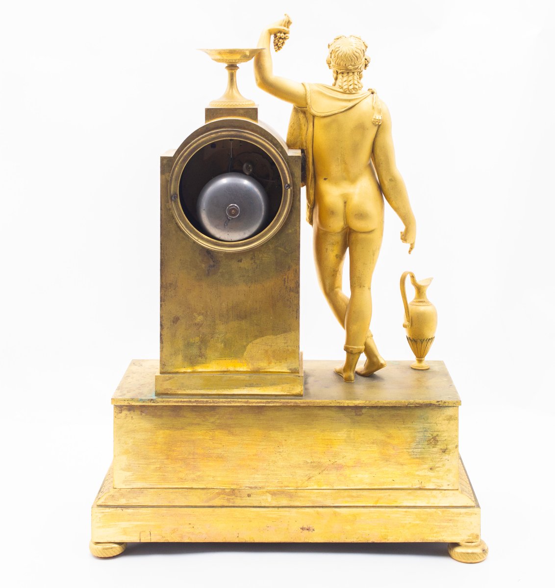 Pendule de table en bronze doré - Empire, vers 1815-photo-3