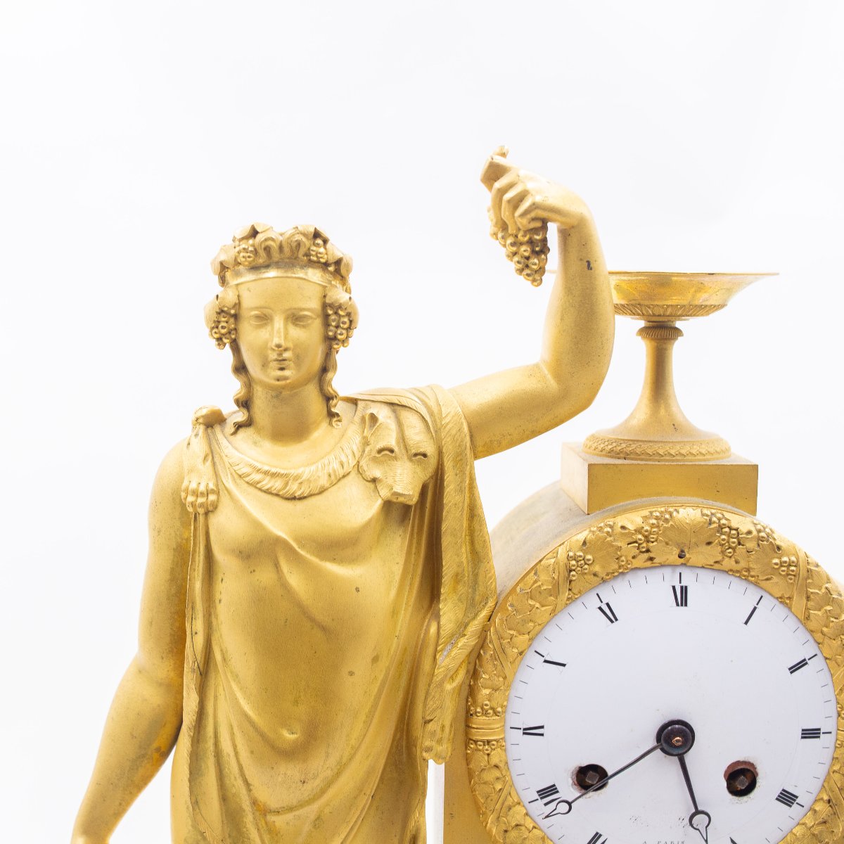 Pendule de table en bronze doré - Empire, vers 1815-photo-3