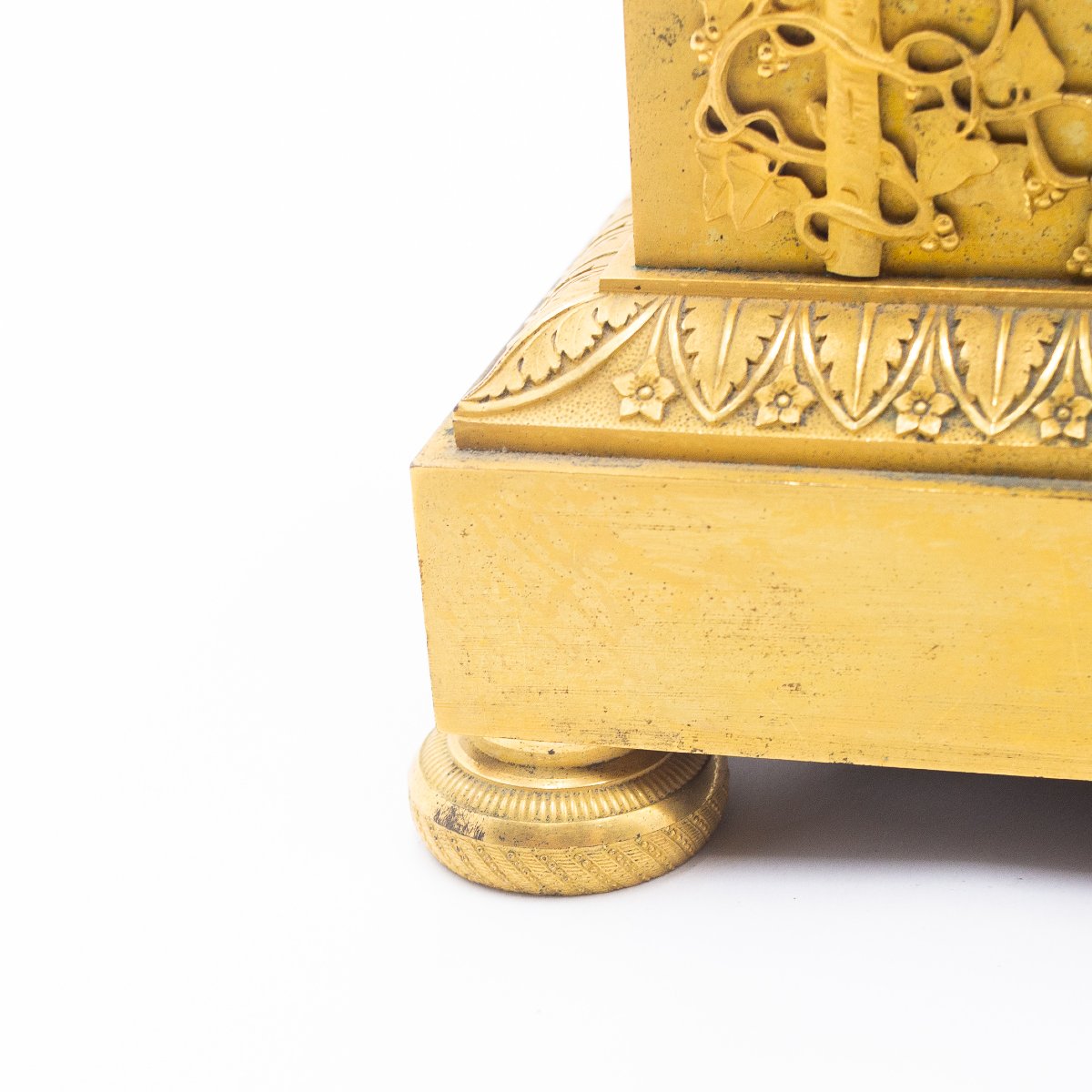 Pendule de table en bronze doré - Empire, vers 1815-photo-6