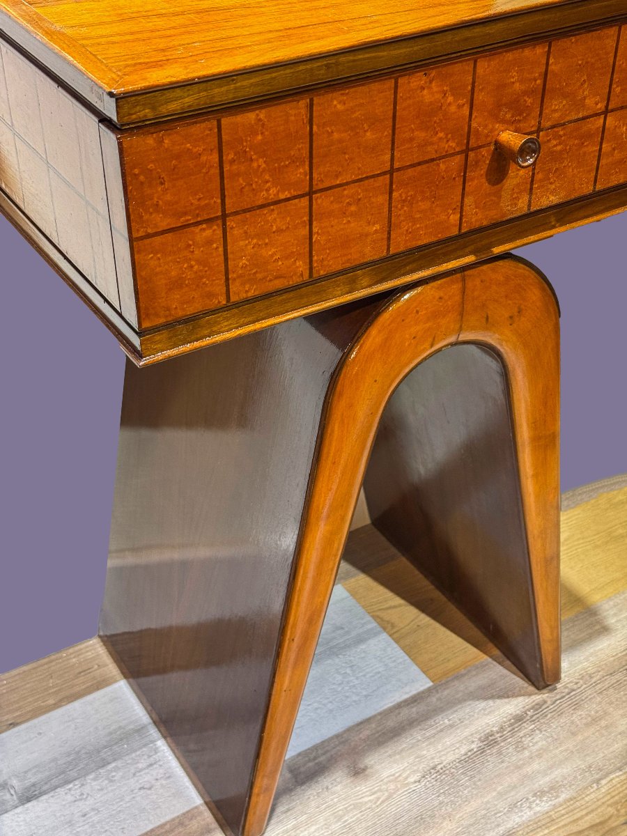 Console Table With Mirror, Produzione Mariotti, Pistoia, Italy, Ca. 1960-photo-2