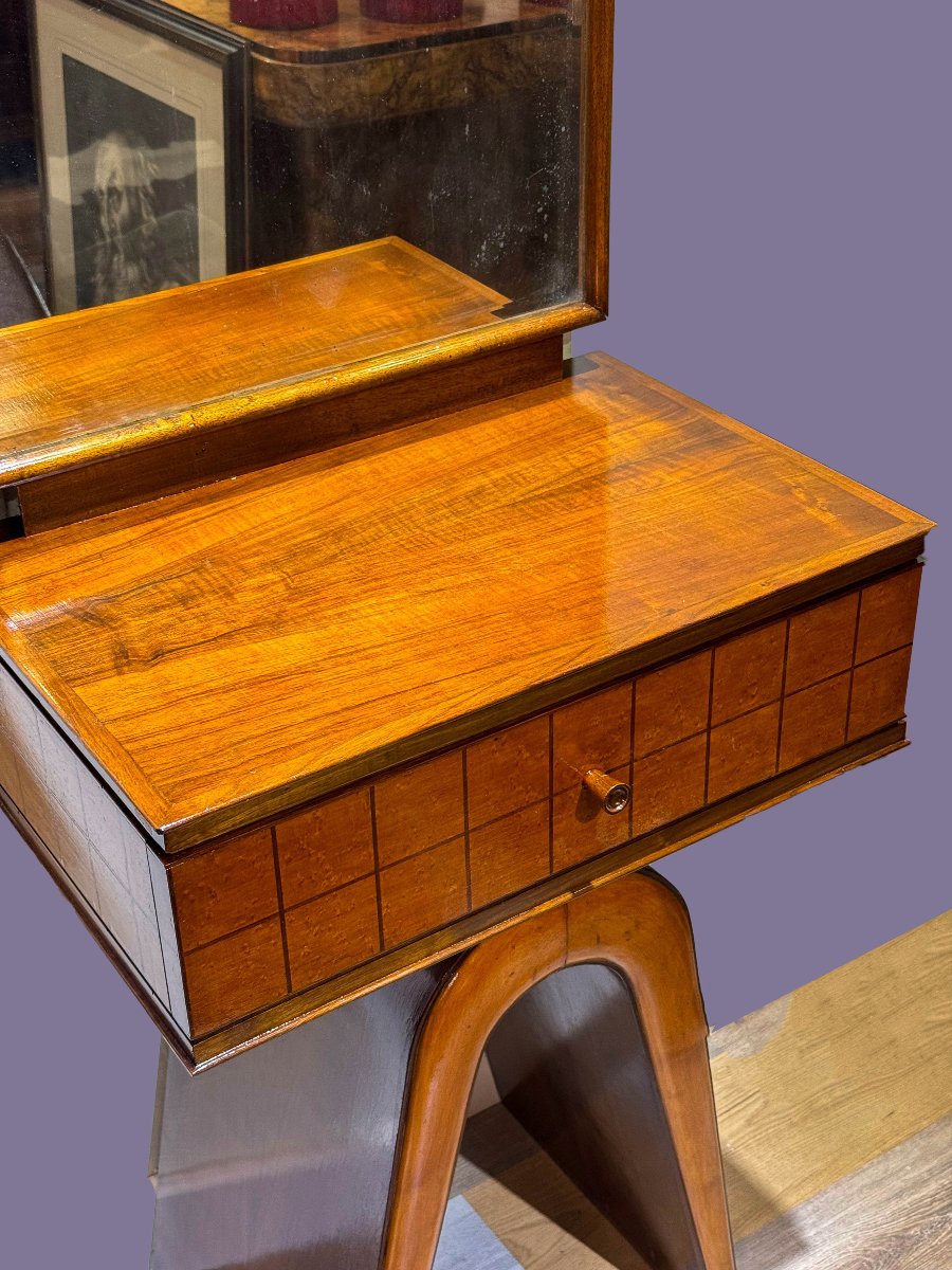 Console Table With Mirror, Produzione Mariotti, Pistoia, Italy, Ca. 1960-photo-3