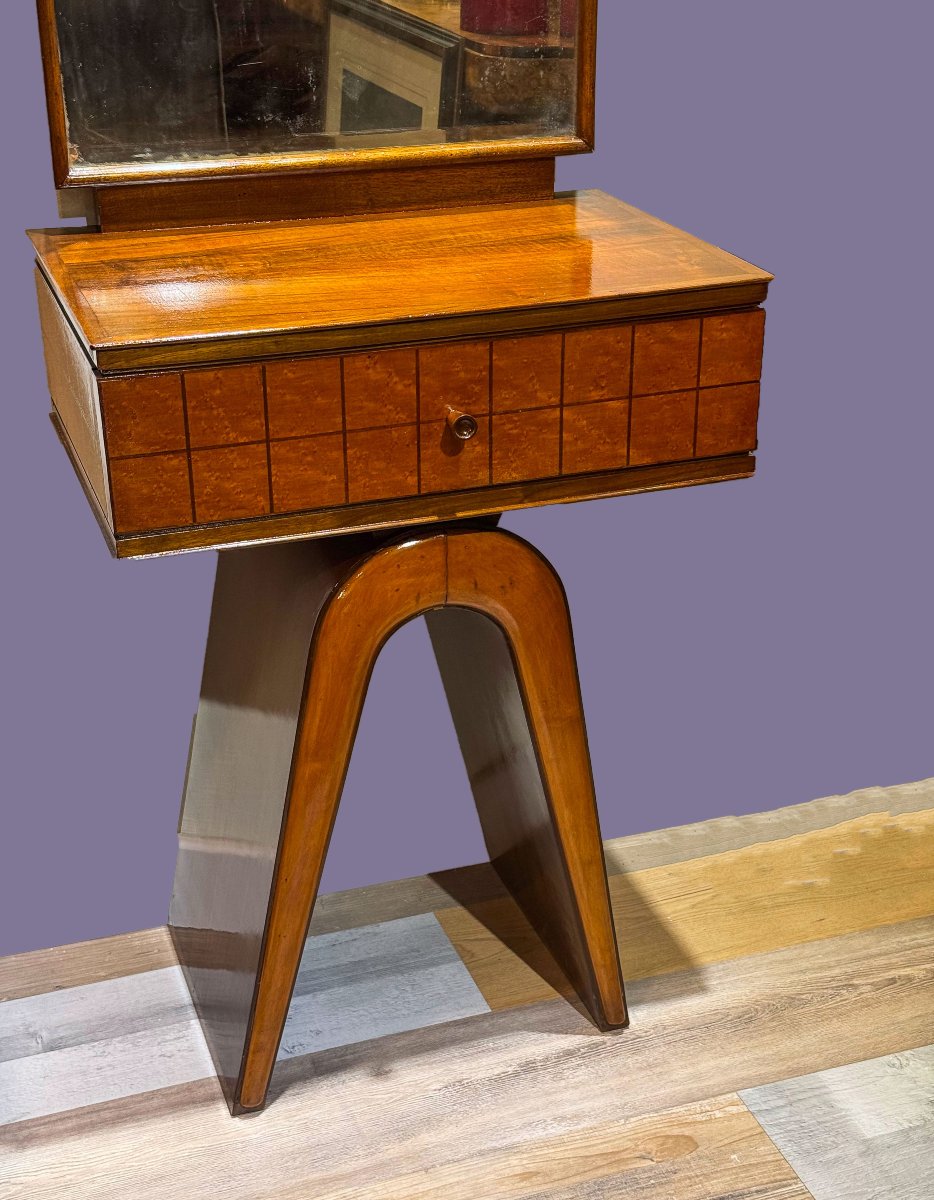 Console Table With Mirror, Produzione Mariotti, Pistoia, Italy, Ca. 1960-photo-4