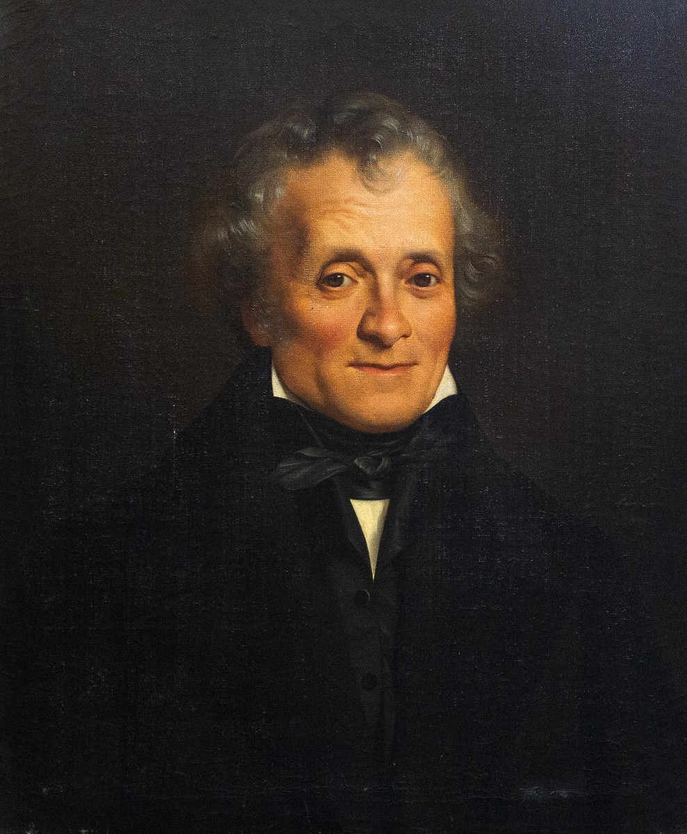 “portrait Of A Bourgeois Gentleman,” Oil On Canvas, 19th Century