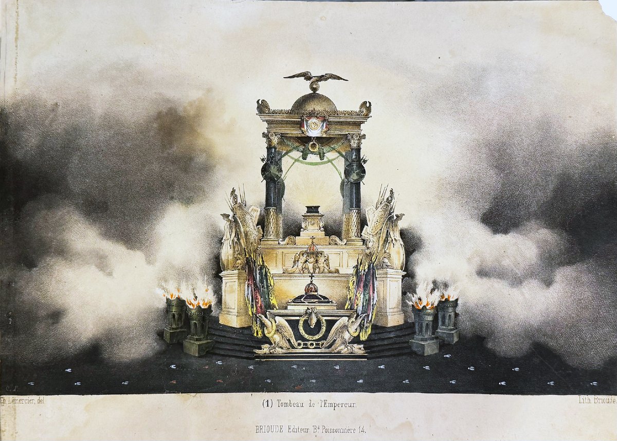“translation Du Corps De Napoléon”, Watercolored Lithographs, 1840-photo-2