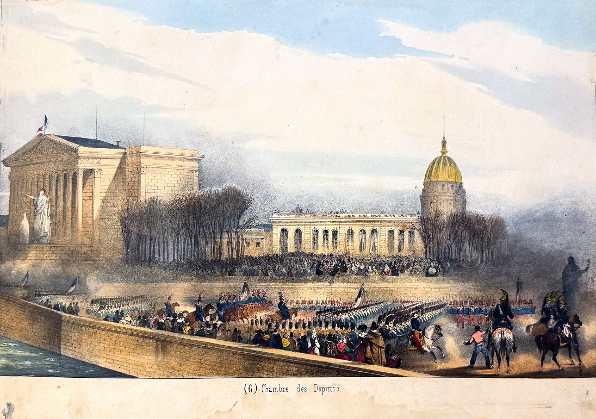 “translation Du Corps De Napoléon”, Watercolored Lithographs, 1840-photo-3