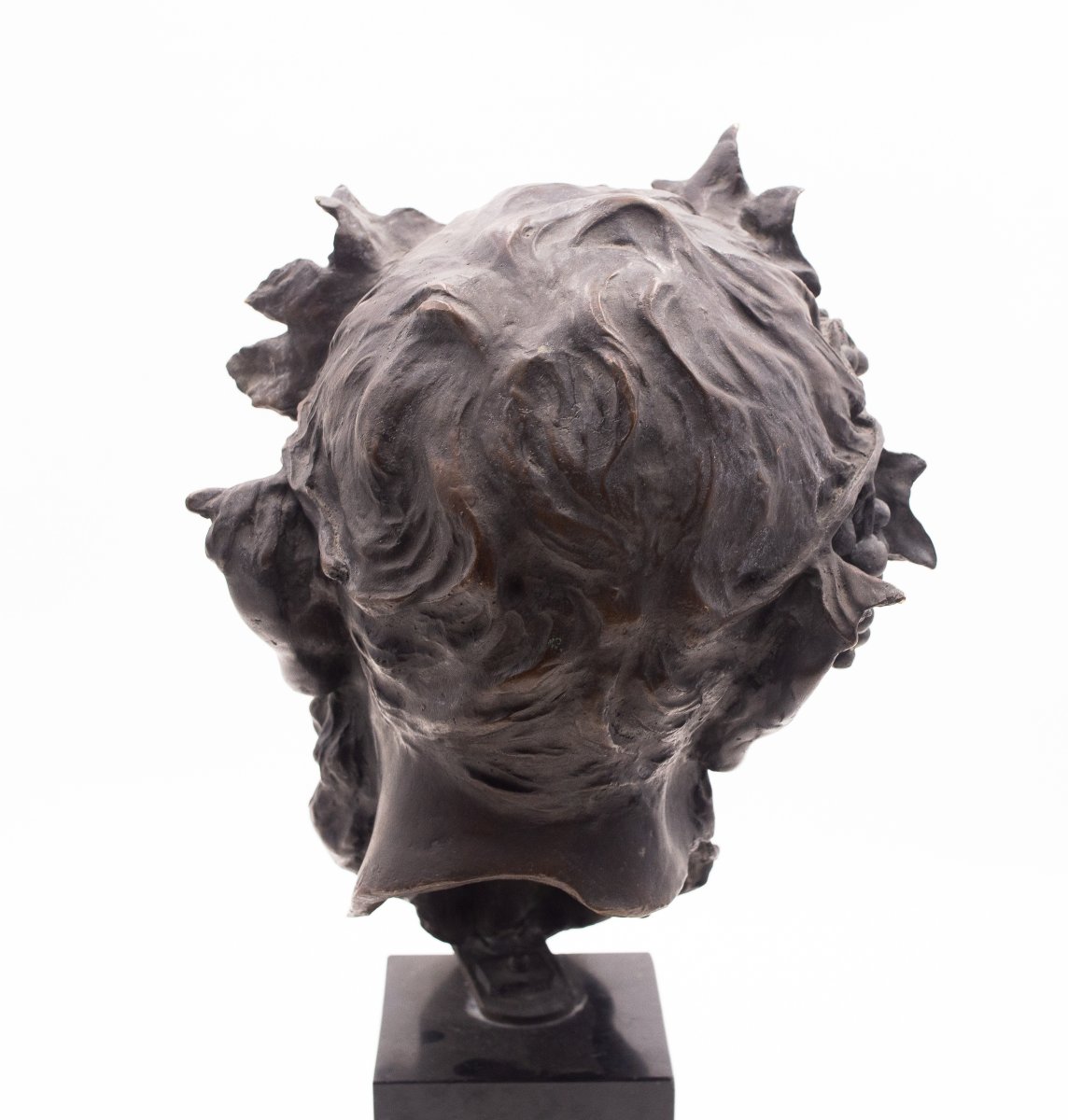 Vincenzo Gemito, “head Of A Satyr,” Bronze, Signed, 1890-1910-photo-4