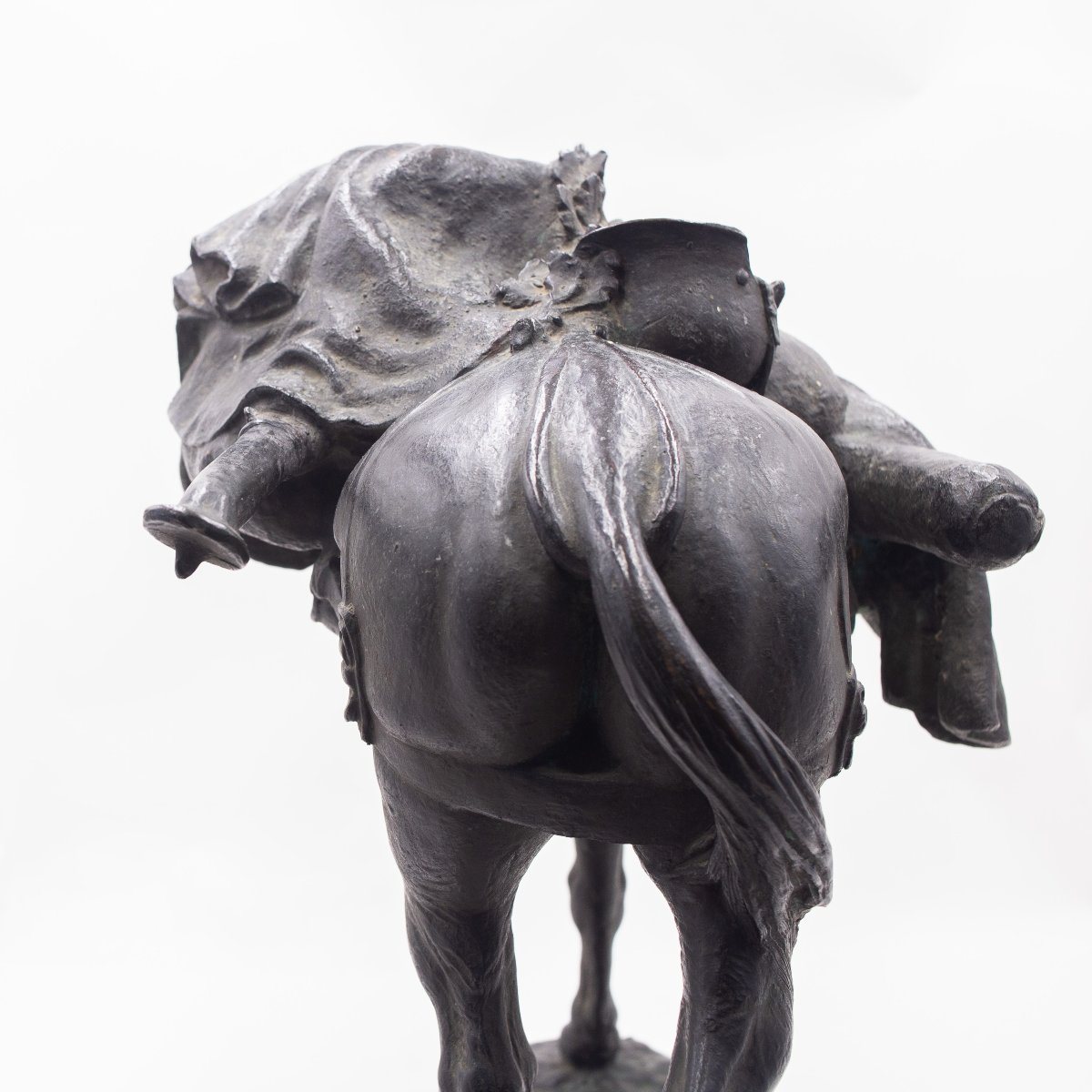 Pietro Canonica, “il Mulo - l'Umile Eroe” (the Mule - The Humble Hero), In Bronze, Signed, 1920-photo-8