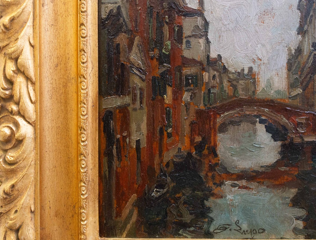 Alessandro Lupo, “venice,” Signed, 20th Century-photo-6
