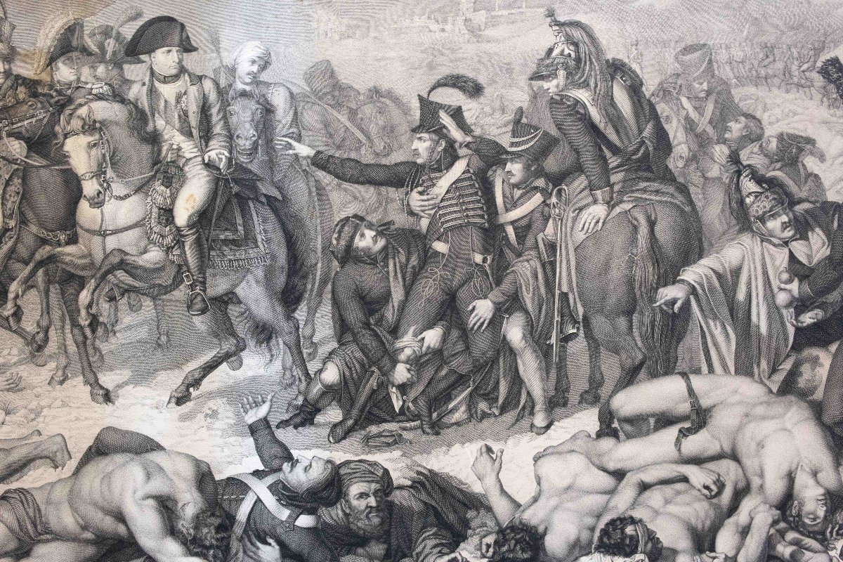 P. Anderloni, “napoleon The Great Visiting The Battlefield After The Battle Of Eylau,” 1810-photo-2