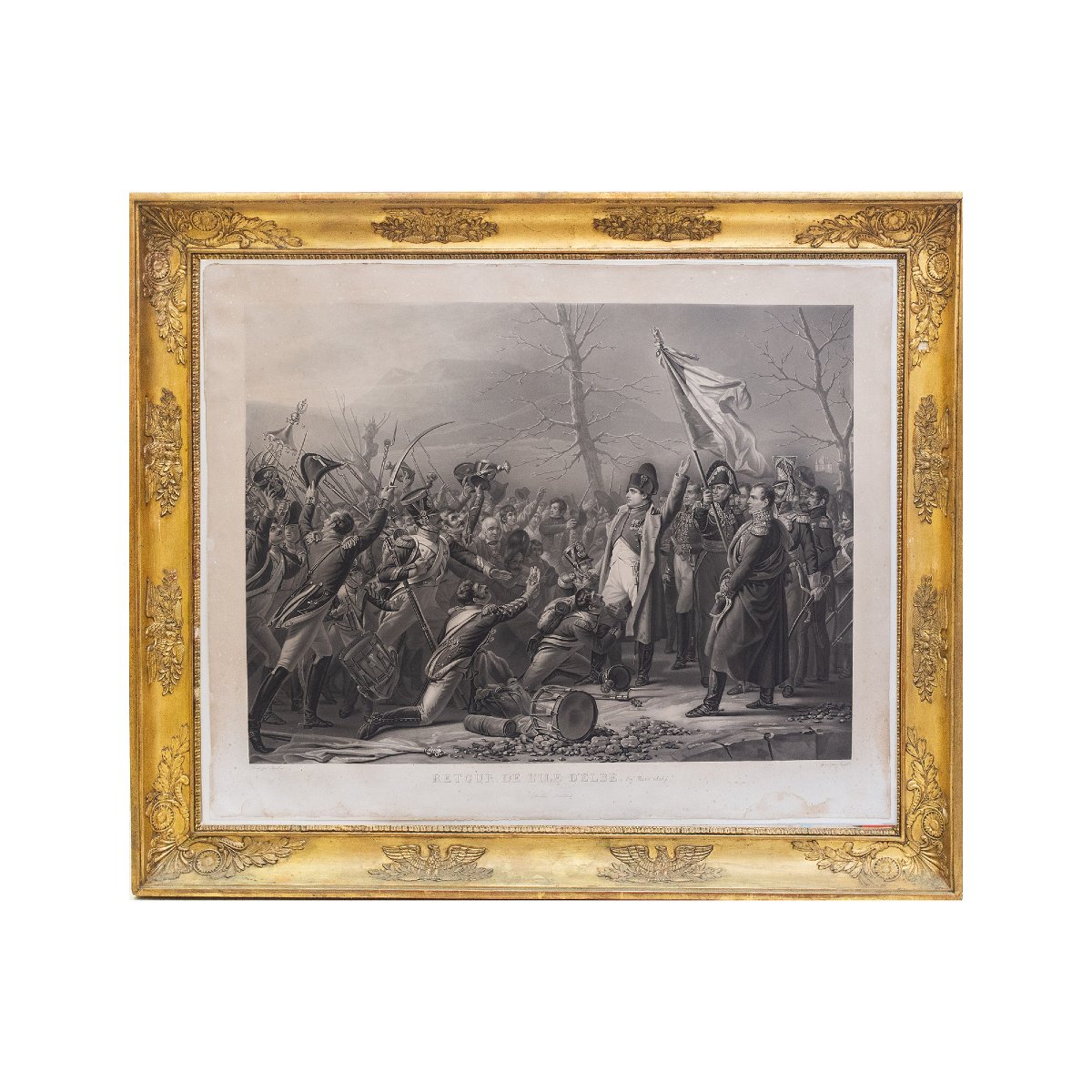 « Retour de l'île d'Elbe. Napoléon », époque XIXe siècle-photo-4