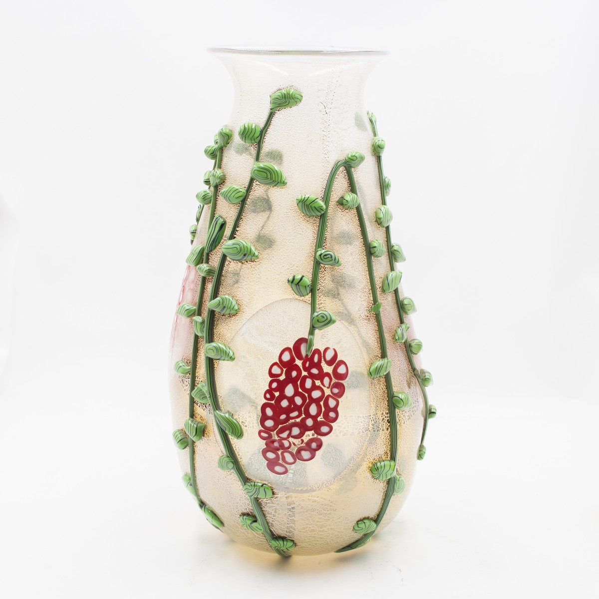 Licio Zanetti – Artistic Glass Vase, Murano, Ca. 1970s