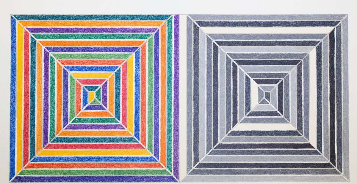 Frank Stella, Jasper’s Dilemma And Les Indes Galantes, 1973, Signed-photo-3