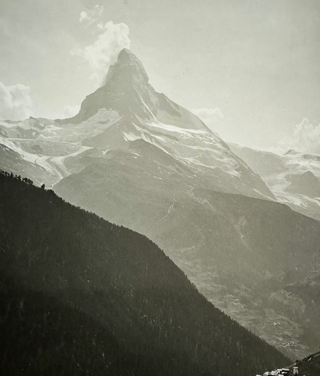 Vittorio Sella, « Matterhorn, depuis Findelen », 1887-photo-5