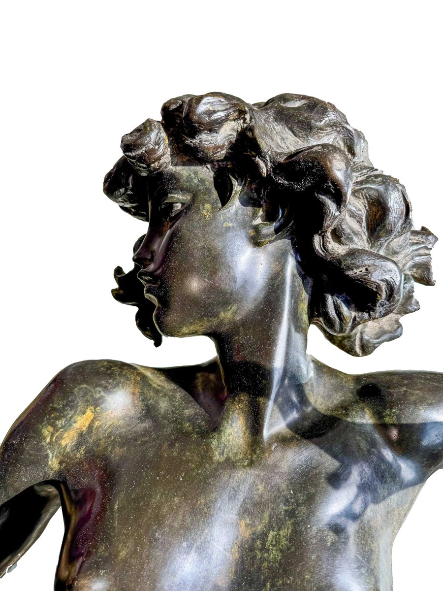 Nu de femme, sculpture en bronze, époque XXe siècle -photo-4