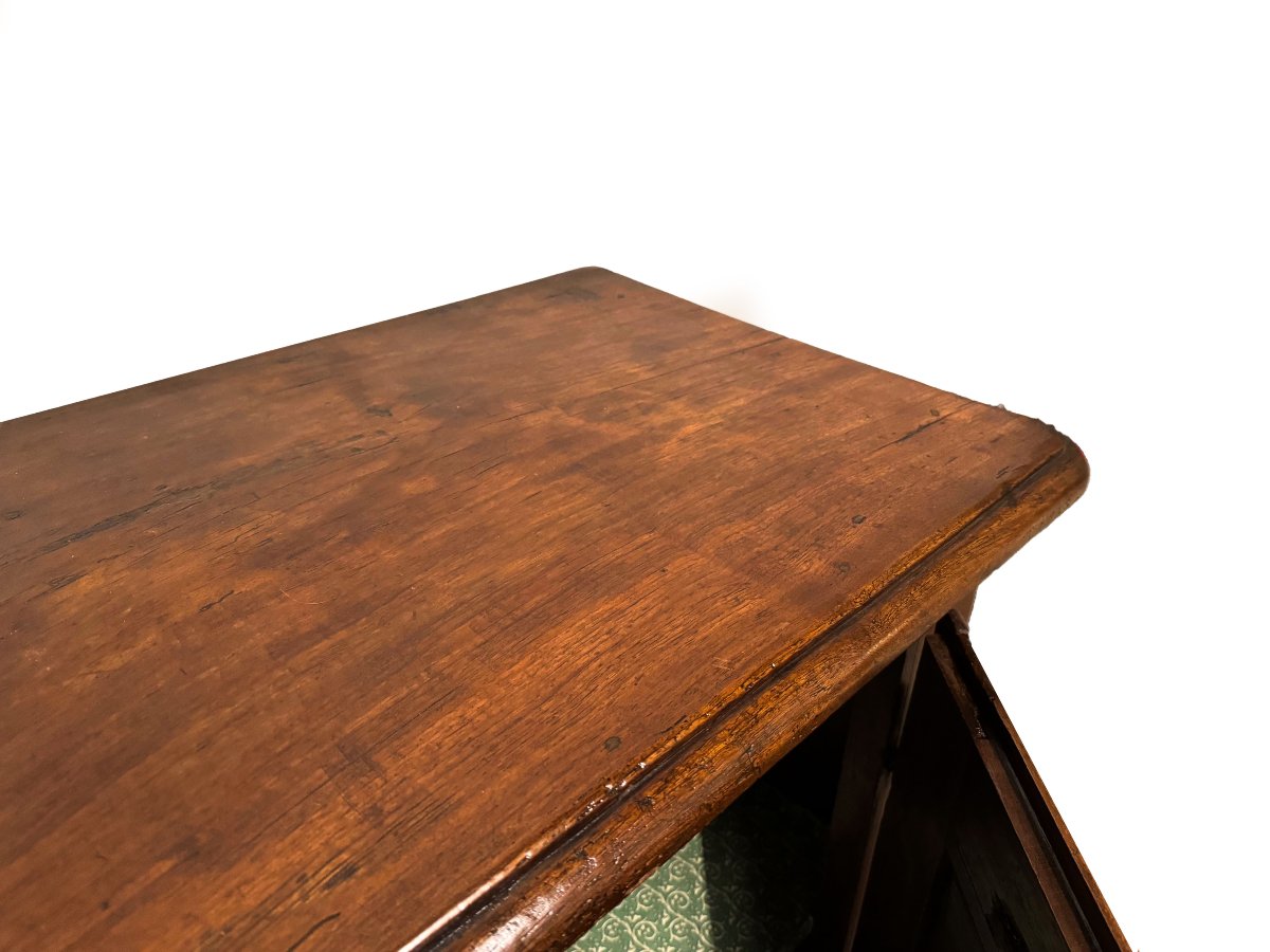 Piedmontese Sideboard In Walnut 18th Century-photo-4