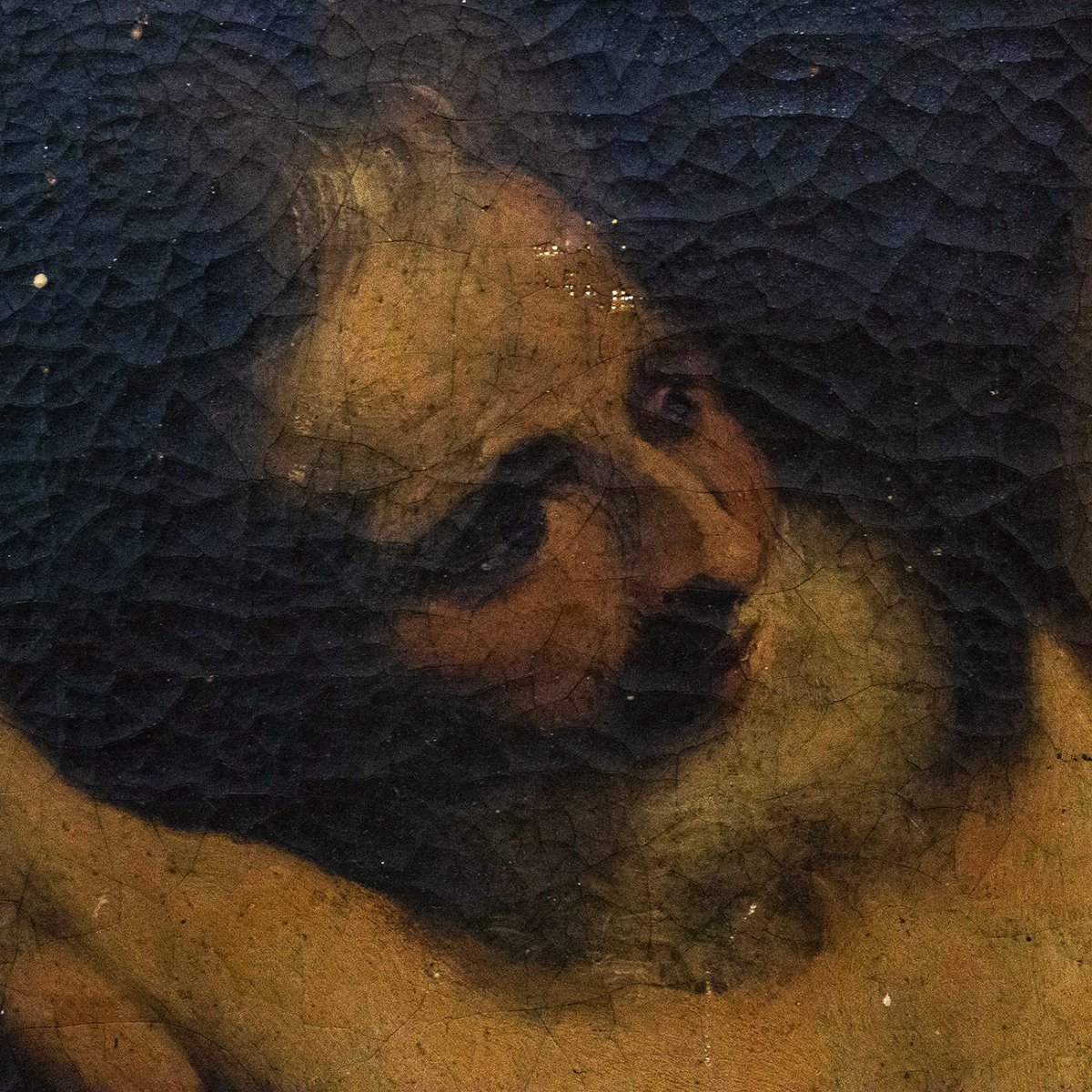 Saint Bartholomew, Oil On Canvas, 17th Century-photo-3