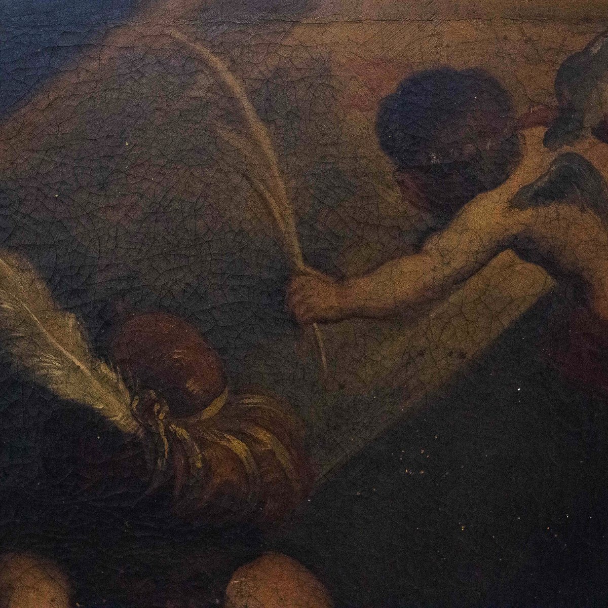 Saint Bartholomew, Oil On Canvas, 17th Century-photo-4