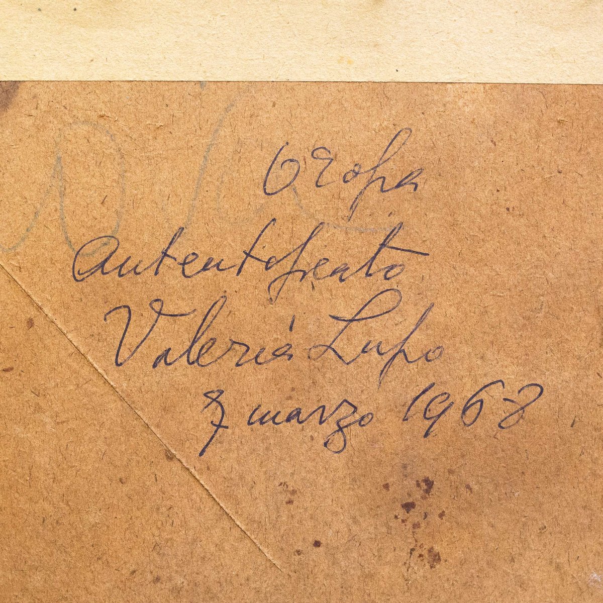 Alessandro Lupo, “oropa,” Oil On Cardboard, 20th Century-photo-4