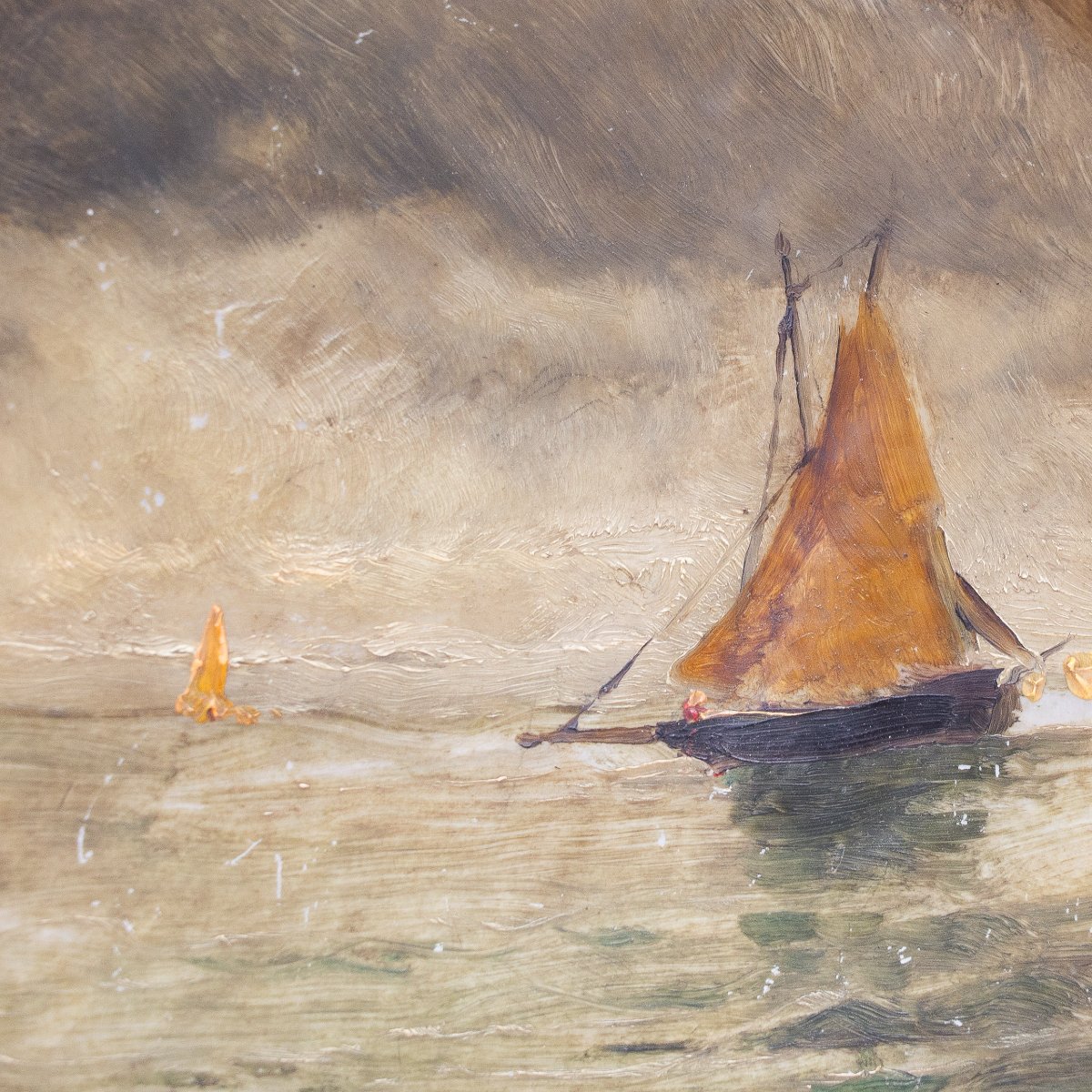 Coquillage peint par Lorenzo Delleani – 1894-photo-6