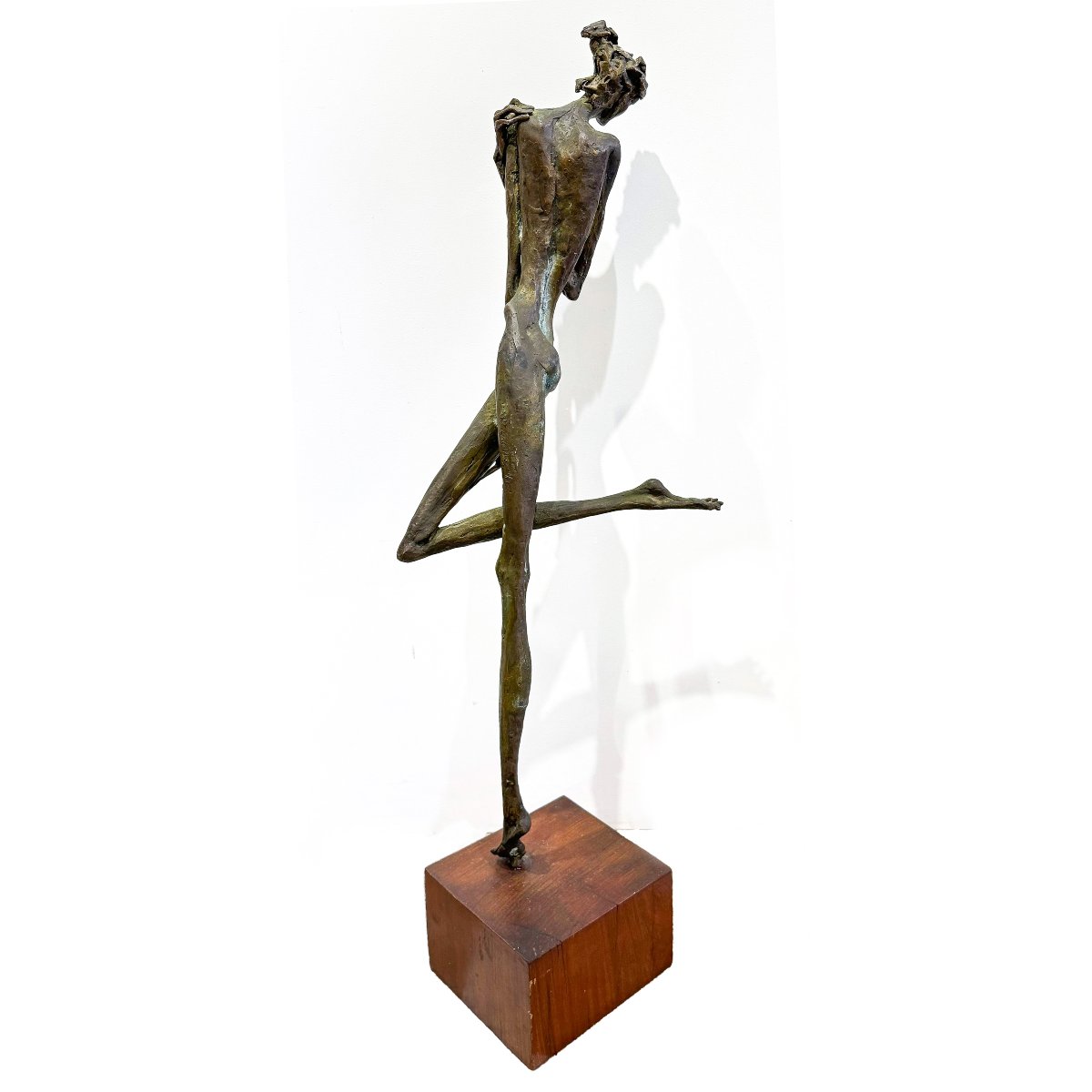 Nuccio Fontanella, « Ballerine », en bronze, signé, XXe siècle-photo-7