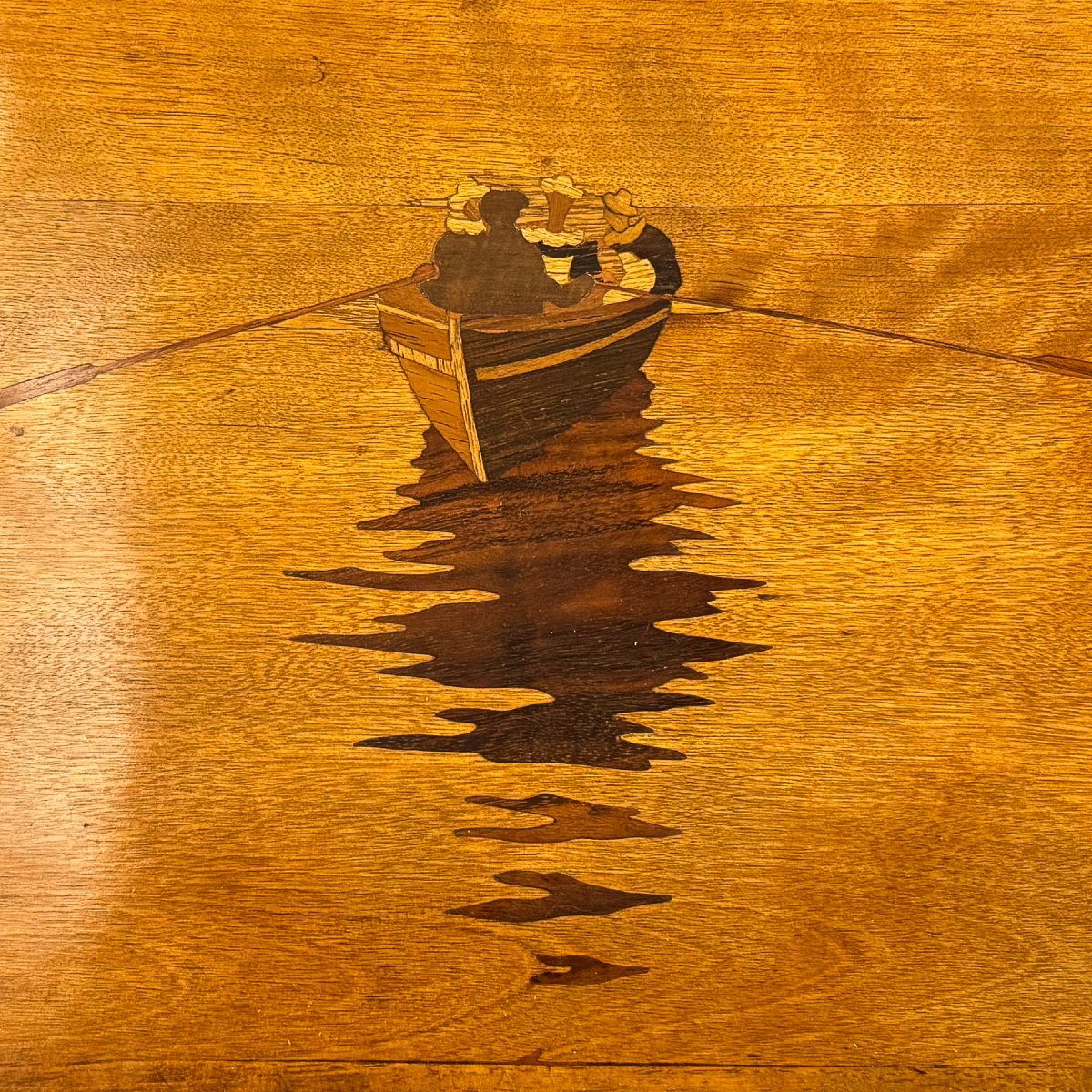 Émile Gallé, ensemble de quatre tables gigognes Art nouveau, début du XXe siècle-photo-8