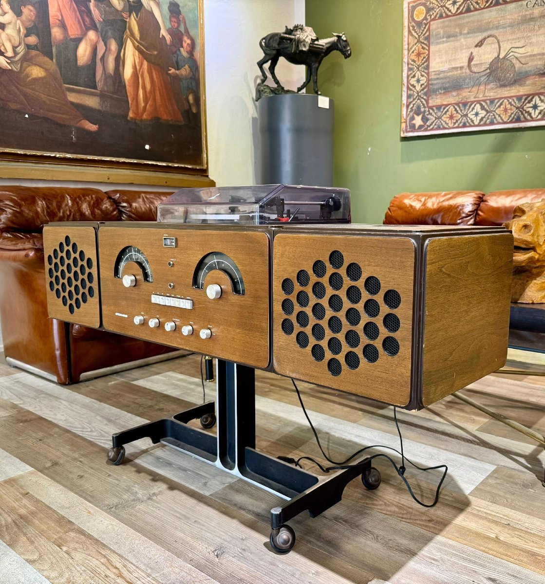 Brionvega « rr126 », radio-phonographe stéréophonique rr126, 1960-photo-7