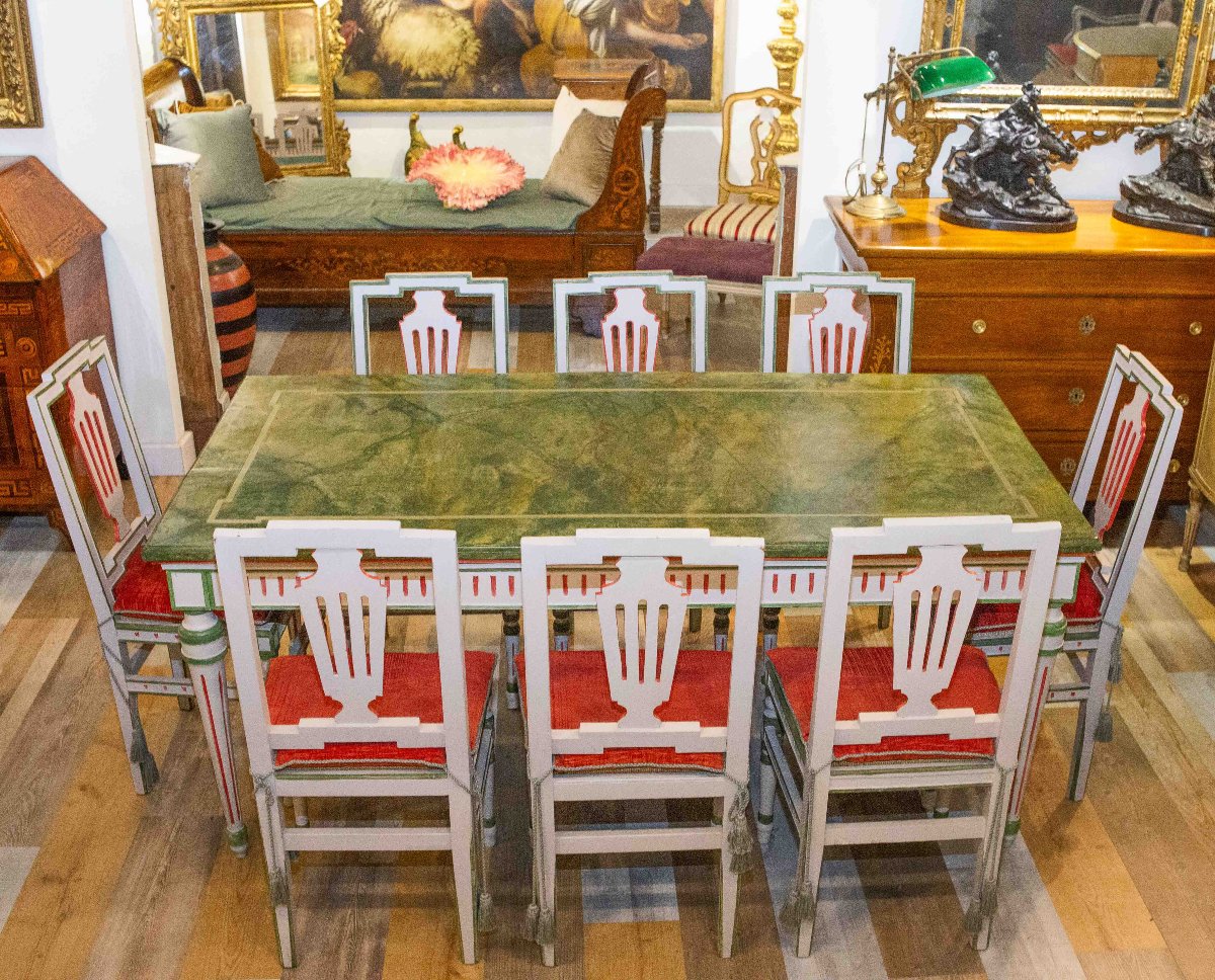 Original Louis XVI Table From The 1700s-photo-2