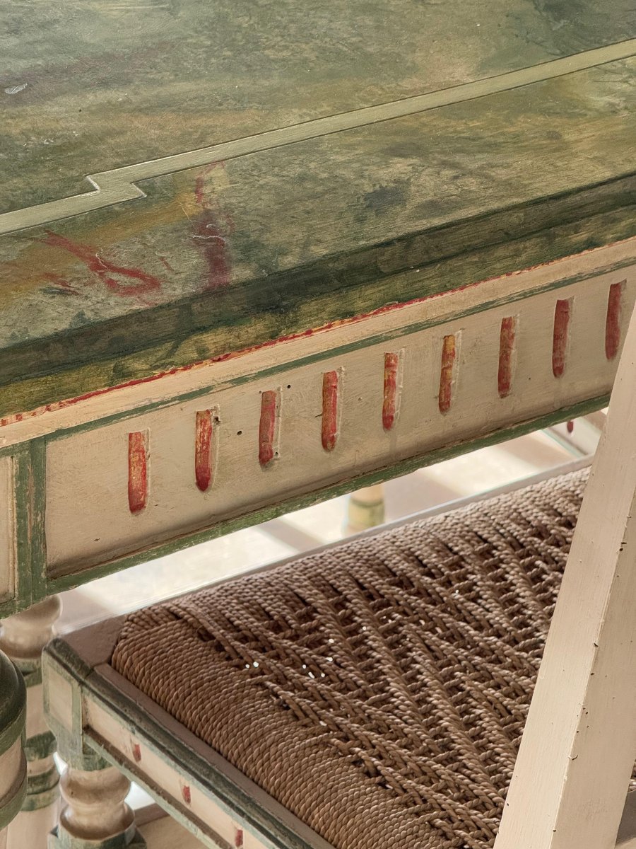 Original Louis XVI Table From The 1700s-photo-3