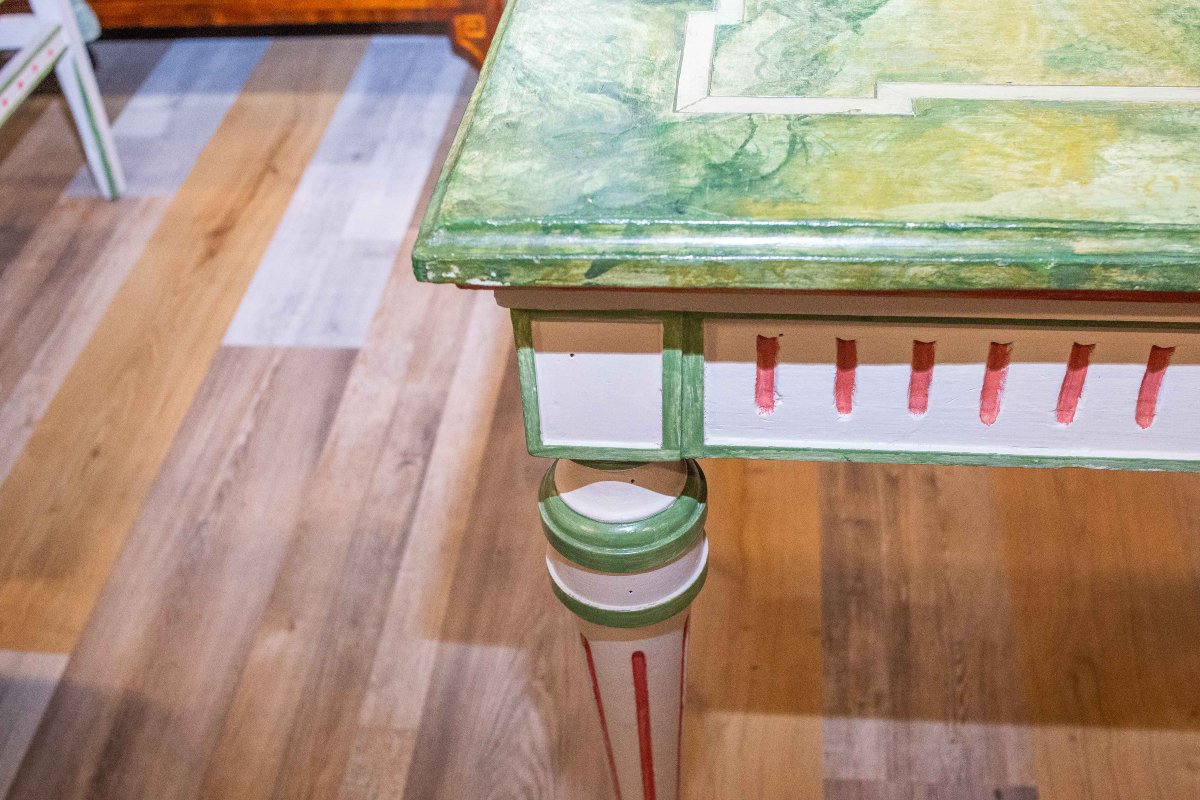 Original Louis XVI Table From The 1700s-photo-4