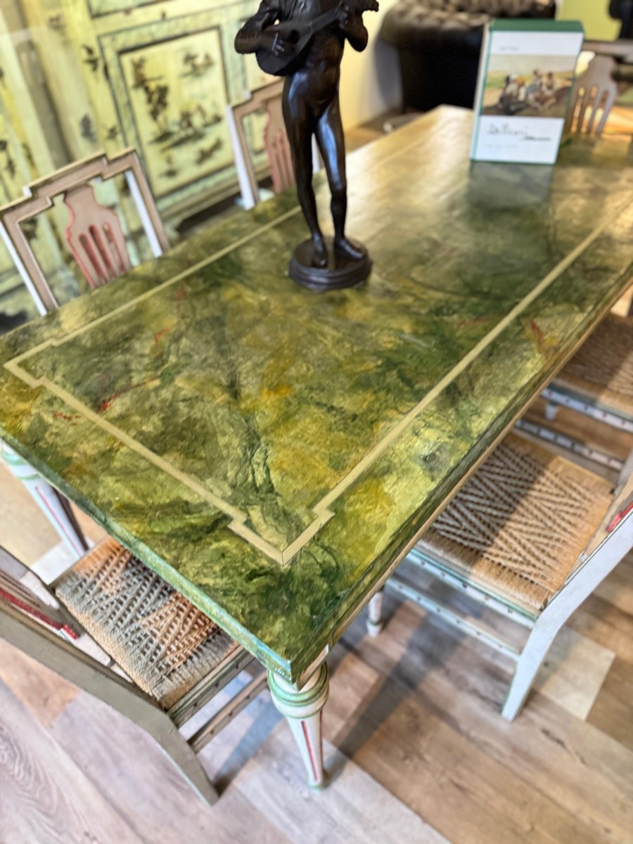 Original Louis XVI Table From The 1700s-photo-6