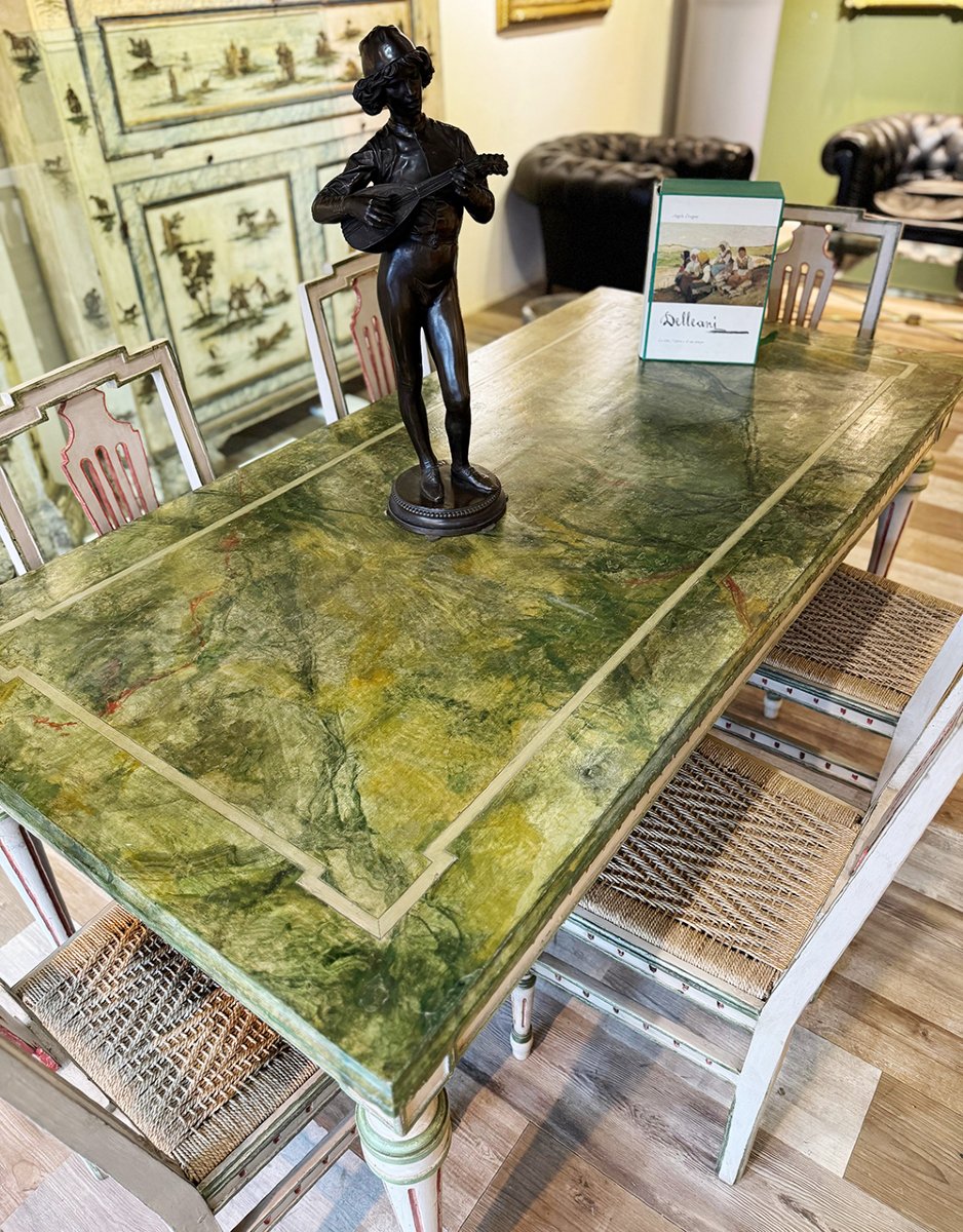 Original Louis XVI Table From The 1700s-photo-7